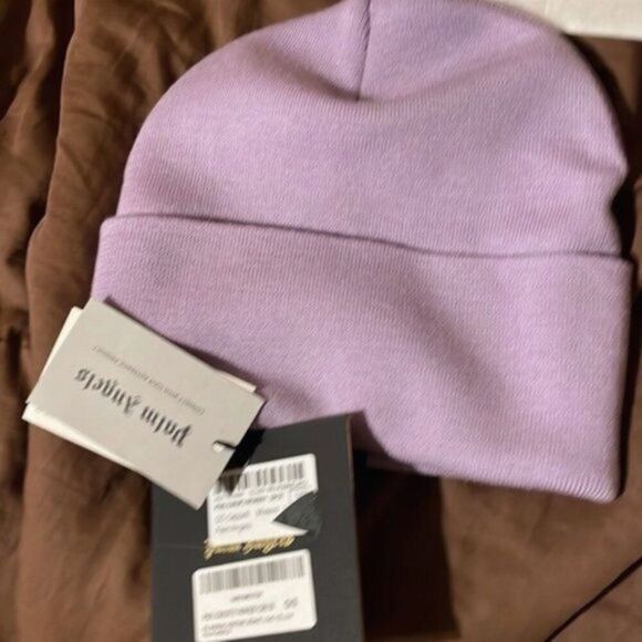 Palm Angels x Missoni embroidered Wool Beanie Lilac - Picture 9 of 10